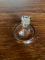 14K Gold Diamond Mosaic Ring 4.5 carat look