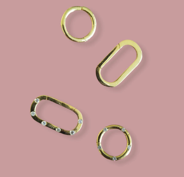 Pre order 14K Yellow Gold Connector