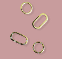 14K Yellow Gold Connector