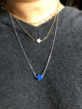 Semi precious Gemstone Star necklace