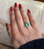 14K Gold 3.25 ctw Oval Colombian Emerald Ring