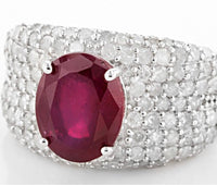 Ruby and Diamond Ring