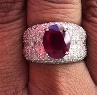 Ruby and Diamond Ring