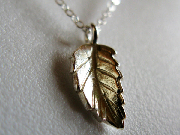 Simpleaf a Spring necklace Sterling silver SALE