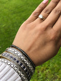 Diamond polki bangle custom made custom size emerald ruby blue sapphire precious gemstone bangles personalized Sterling silver Gold