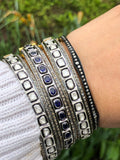 Diamond polki bangle custom made custom size emerald ruby blue sapphire precious gemstone bangles personalized Sterling silver Gold